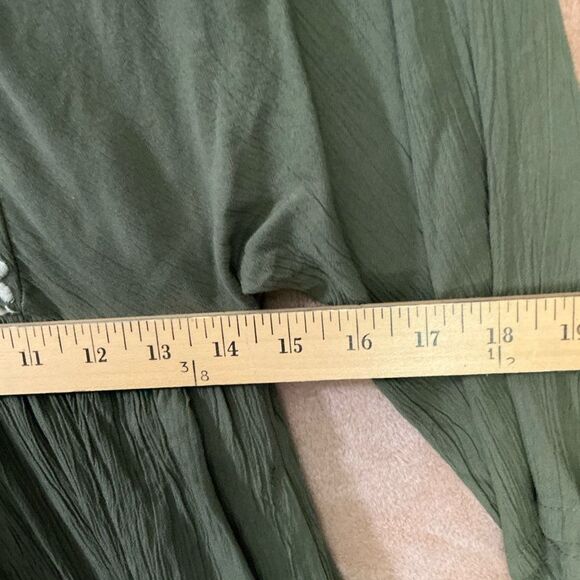 Knox Rose Forest Green Embroidered Dress - Picture 6 of 8